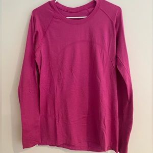Sonic, pink, longsleeve, swiftly tech size 12
